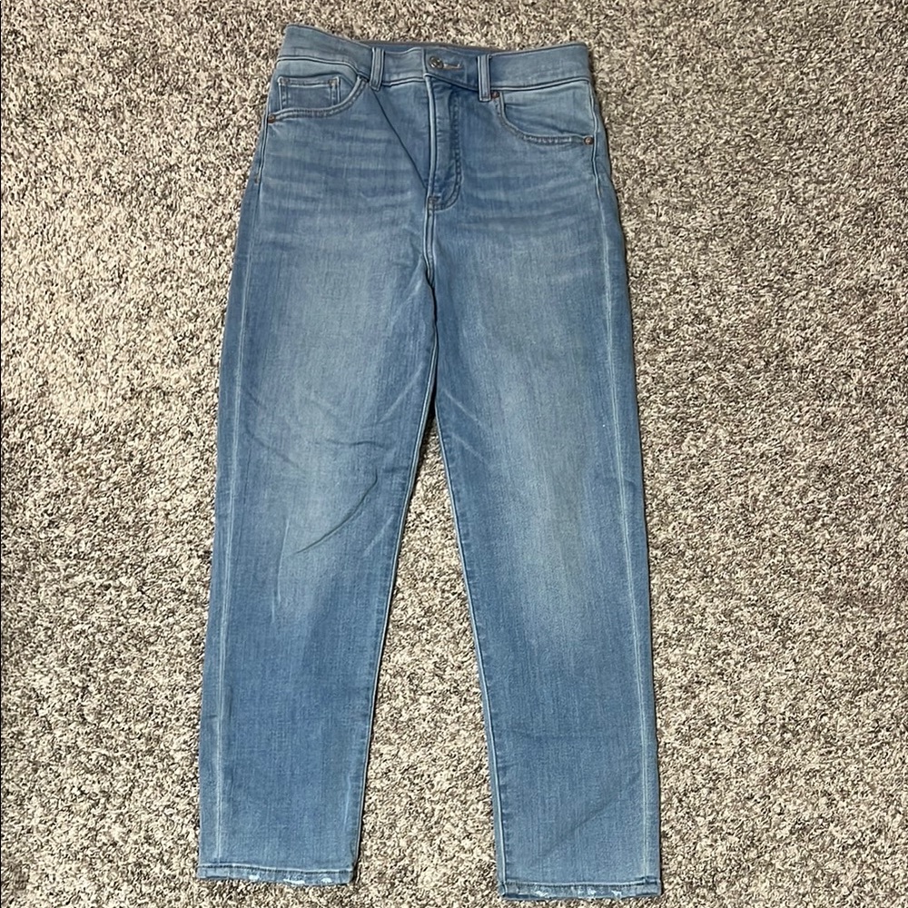 Express super high rise Mom Jean
